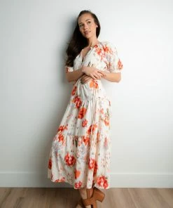 PINCH Matisse Watercolor Dress FINAL SALE Apparel
