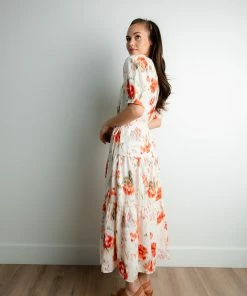 PINCH Matisse Watercolor Dress FINAL SALE Apparel