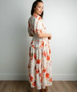 PINCH Matisse Watercolor Dress FINAL SALE Apparel