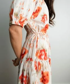 PINCH Matisse Watercolor Dress FINAL SALE Apparel