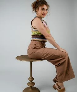 &merci Apparel Can't Buy Me Love Mocha Pants