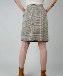 TeaNRose Julia Plaid Skirt
