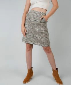TeaNRose Julia Plaid Skirt