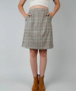 TeaNRose Julia Plaid Skirt