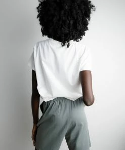 Tres Bien Weekend Biker Shorts In Olive-FINAL SALE Apparel