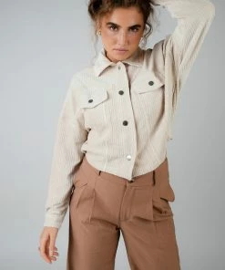 Mono B Love Simon Corduroy Jacket Apparel