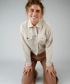 Mono B Love Simon Corduroy Jacket Apparel