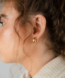 Amano Studio Jude Huggie Earrings Accessories