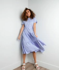 FORE Collection Elora Midi Dress FINAL SALE