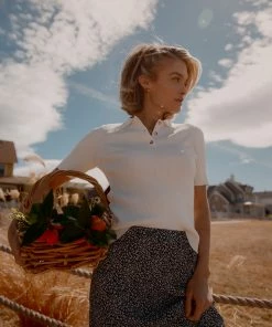 Grade & Gather Apparel Mia Knit Polo