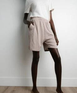 Tres Bien Apparel Frank Ribbed Biker Shorts FINAL SALE