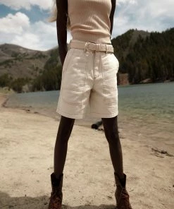 Current Air Gretchen Khaki Shorts