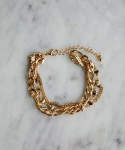 LA3accessories Adler Gold Bracelet