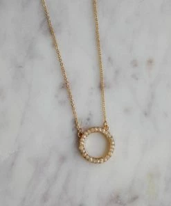 Splendid Iris Beads Of Wisdom Necklace