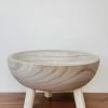 Creative Co-op Decorative Bowls Wood Footed Bowl