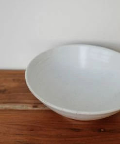 Creative Co-op Home Decor White Amber Bowl
