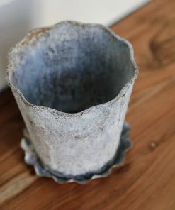 Creative Co-op Distressed Planter Set Home Decor