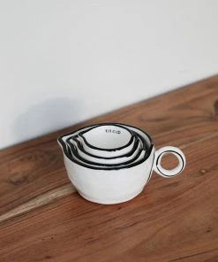 Creative Co-op Stoneware Measuring Cups