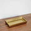 BIDK Home Warren Antique Brass Plate Home Decor