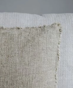 Creative Co-op Natural Linen Oblong Pillow Home Decor