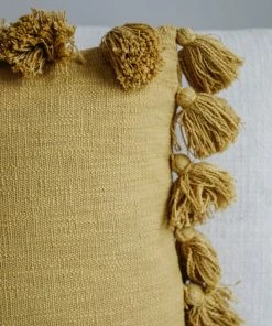 Creative Co-op Chateau Pillow With Tassels Home Decor