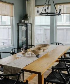 Creative Co-op Kitchen Natural Linen Runner