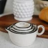 Creative Co-op Stoneware Measuring Cups