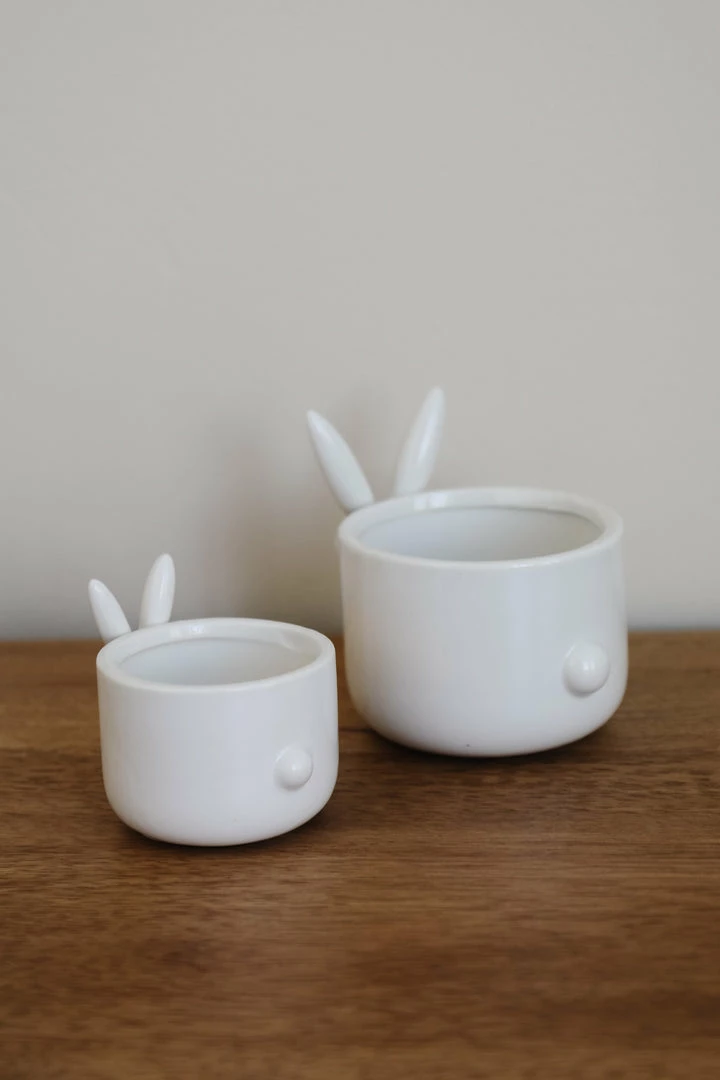 Accent Decor Home Decor Bunny Patch Pot