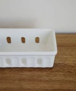 Creative Co-op Molly Stoneware Berry Basket