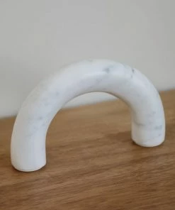 Creative Co-op White Marble Arch Home Decor