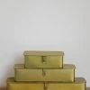 Creative Co-op Home Decor Marshall Brass Metal Boxes