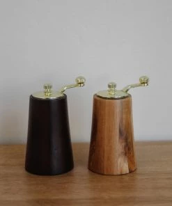 Creative Co-op Kitchen Acacia Wood Pepper Mill