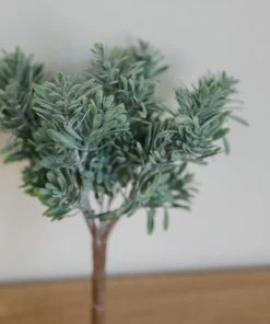 Allstate Soft Button Fern Bush 17" Home Decor