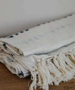 Creative Co-op Home Decor Woven Embroidered Throw