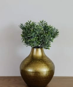 Creative Co-op Pune Metal Vase Home Decor