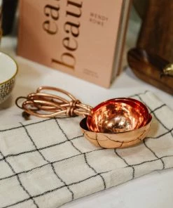 Creative Co-op Hammered Stainless Steel Scoops Kitchen