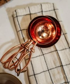 Creative Co-op Hammered Stainless Steel Scoops Kitchen