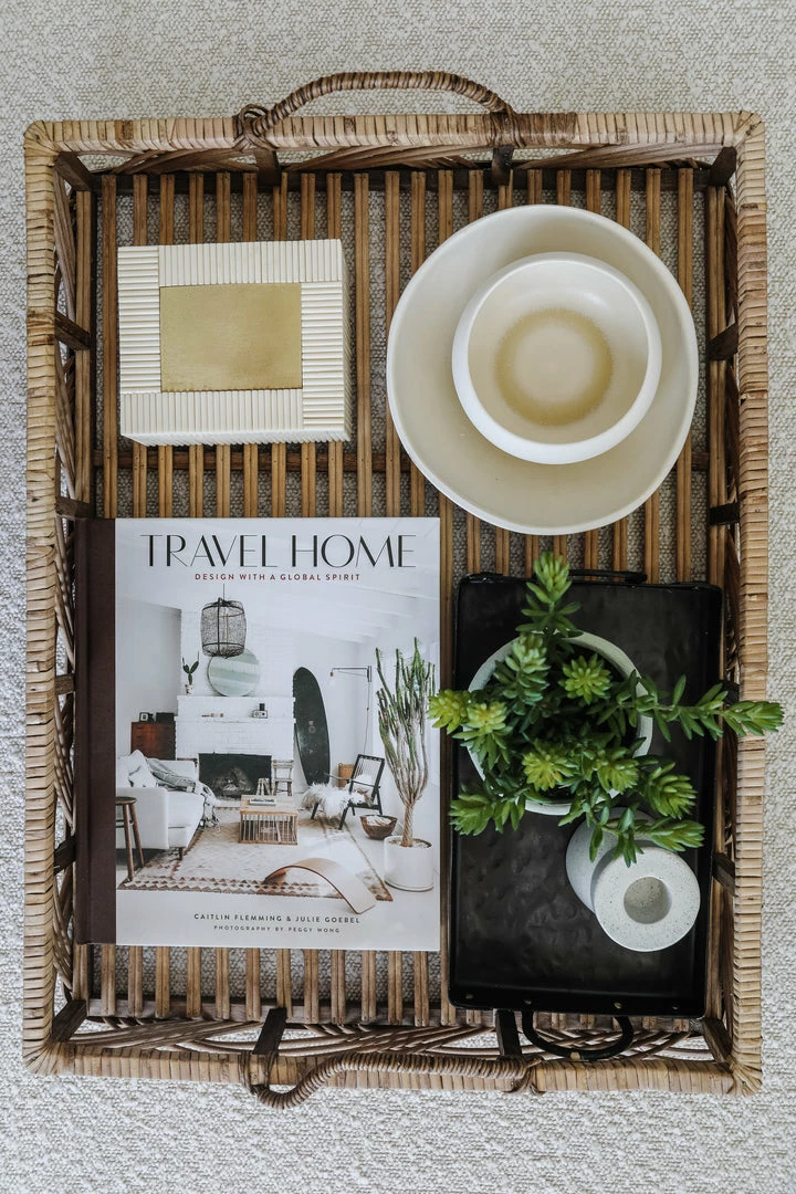 Zodax Home Decor White Bone Chips And Brass Box