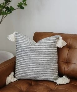 Classic Home Home Decor Giada Contrast Pillow FINAL SALE