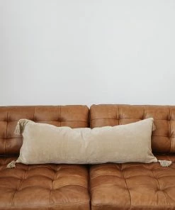 Pom Pom At Home Bianca Long Pillow In Natural