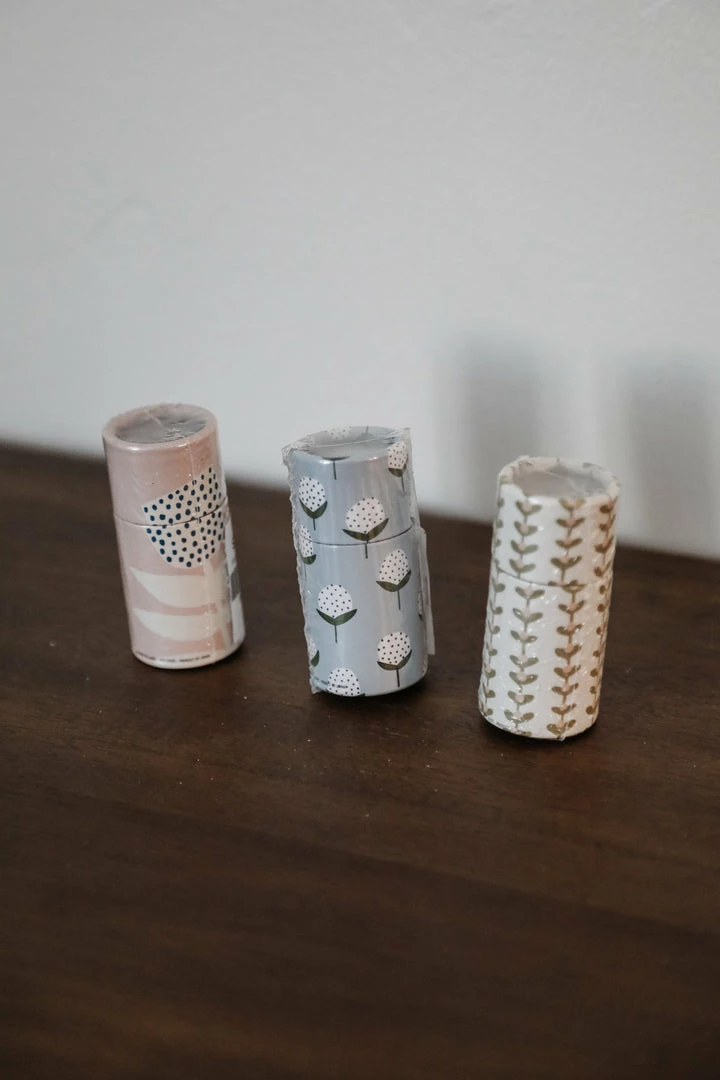 Creative Co-op Floral Tube With Matches