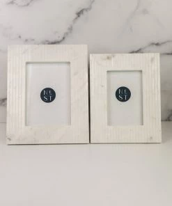 BIDK Home Marble Pinstripe Frame Home Decor