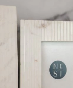 BIDK Home Marble Pinstripe Frame Home Decor