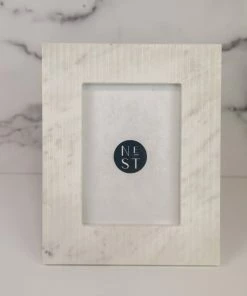 BIDK Home Marble Pinstripe Frame Home Decor