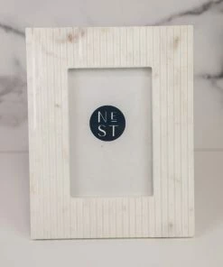 BIDK Home Marble Pinstripe Frame Home Decor