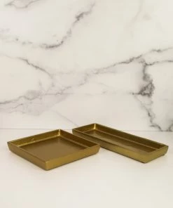 BIDK Home Home Decor Brass Plates