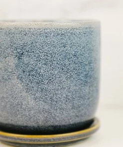 Sagebrook Blue Speckled Planter Home Decor