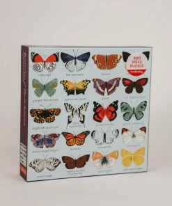 Hachette Butterflies Of North America 500 Piece Family Puzzle