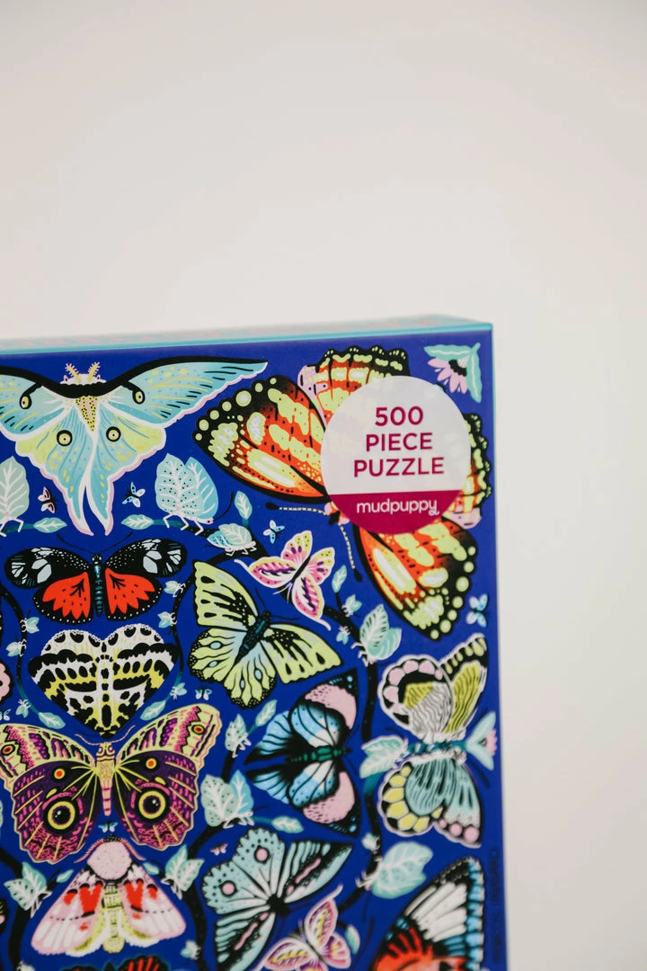 Hachette GIFT Kaleidoscope Butterflies 500 Piece Puzzle