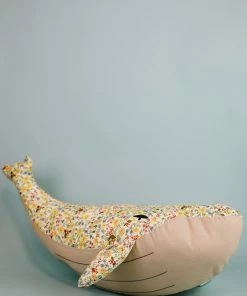Creative Co-op Whale Pillow
